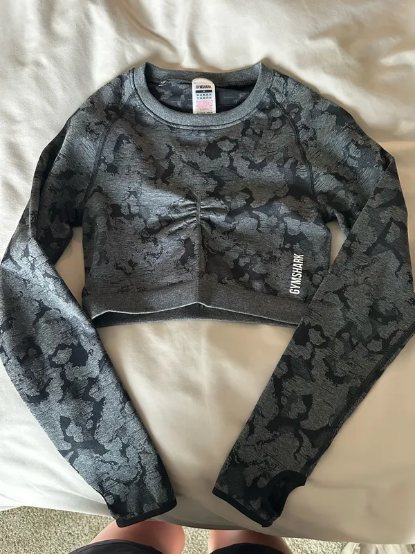 Gymshark Top Long Sleeve Crop - Image 4