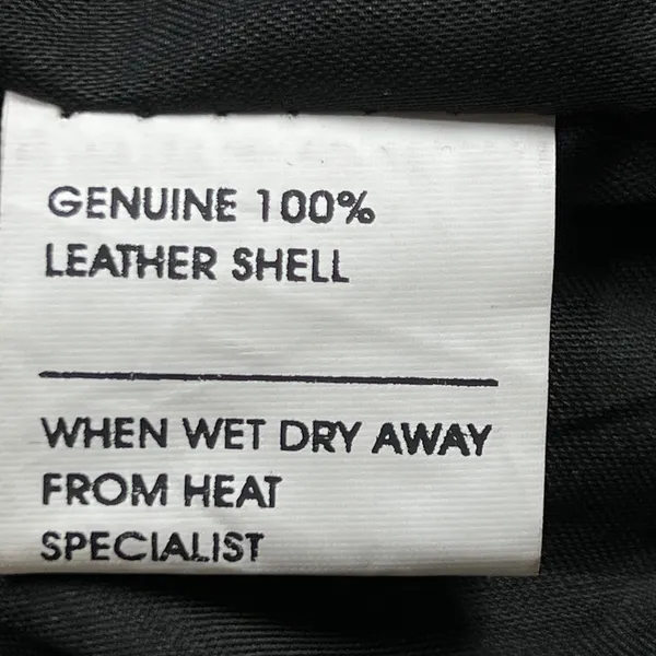Womens Black Leather Fringe Motorcycle Jacket Red Rose Embroidery Western Size M - Image 5