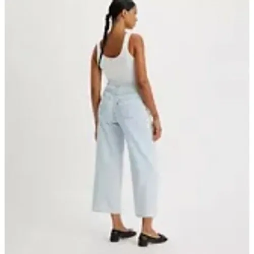 Levi's Women's Premium‎ Women Baggy Featherweight Wide Leg Jeans Blue 30x26 NWOT - Image 2