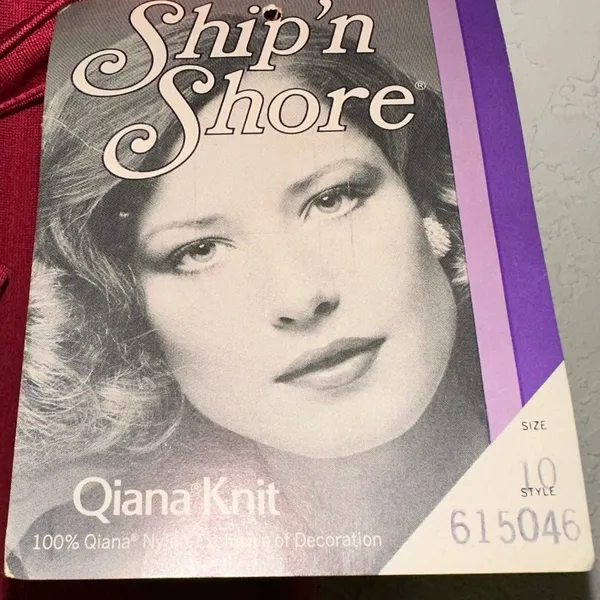 Vintage Ship n Shore‎ Pink 2pc Skirt Set NWT Size 10 Retro Outfit - Image 10