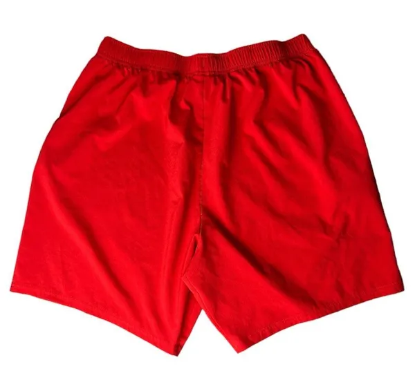 Gymshark Red Athletic Shorts Lightweight - Image 2