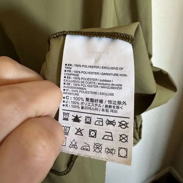 Arcteryx Contenta Dress Sleeveless‎ Size Medium Moss Green UPF 40 Sporty Outdoor - Image 5