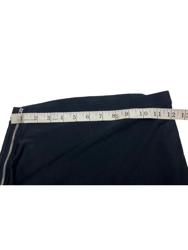 American Apparel Black Leggings With Side Zippers Stretchy Medium 23c - Image 10