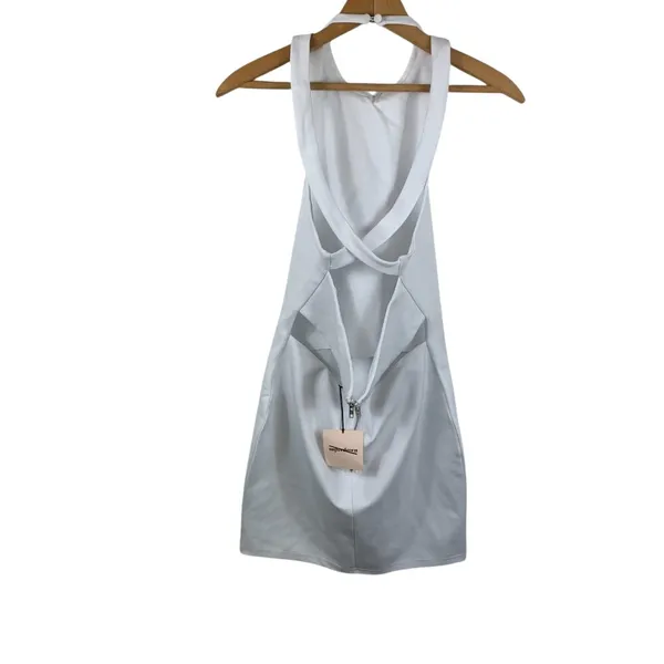 REVOLVE superdown Annamarie Halter Mini Dress in White Size MED NWT - Image 7