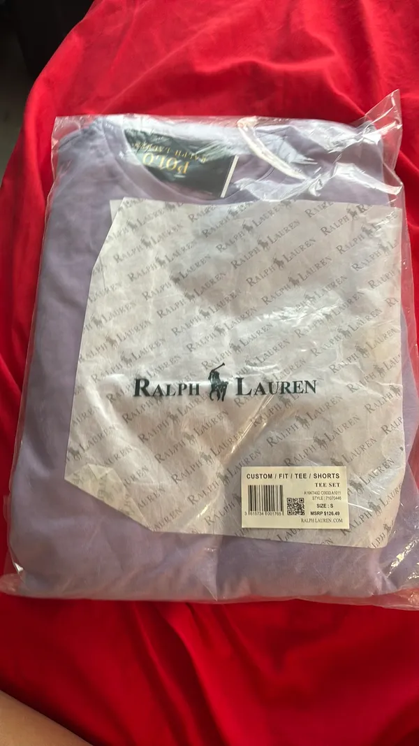 Unisex size small Ralph Lauren short set  - Image 3