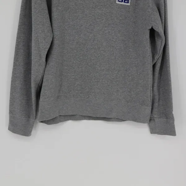 Nike SB Striped Skate Crewneck Sweatshirt Size Small Grey Men's Classic Minimal‎ - Image 3