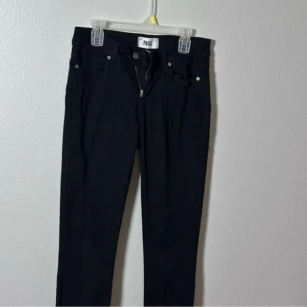 Paige Women Black Verdugo Ankle‎ Denim Jeans size 25 - Image 2