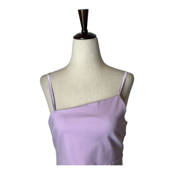 Petal + Pup Dress Women 10 Purple Asymmetric Zahra Midi Slit Preppy‎ Party - Image 4