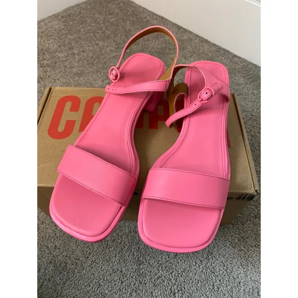 New Camper Kora hot Pintk Sandal Size US 7 SOLD OUT - Image 2