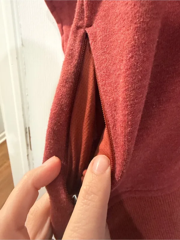 LL bean cozy pullover sz 2x like new in red chestnut heather - Image 4
