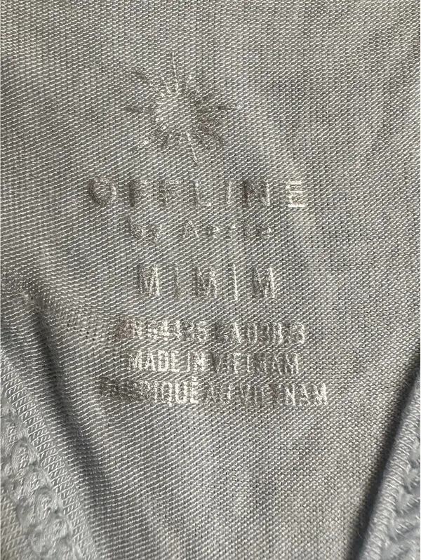 Offline by Aerie Light Blue Racerback Tank Top - Image 2