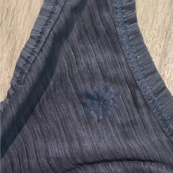 Athleta Navy Racerback Tank Top - Image 2