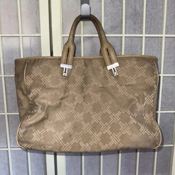Tumi The Signature Collection‎ Beige Designer Small Nylon Travel Tote Bag - Image 2