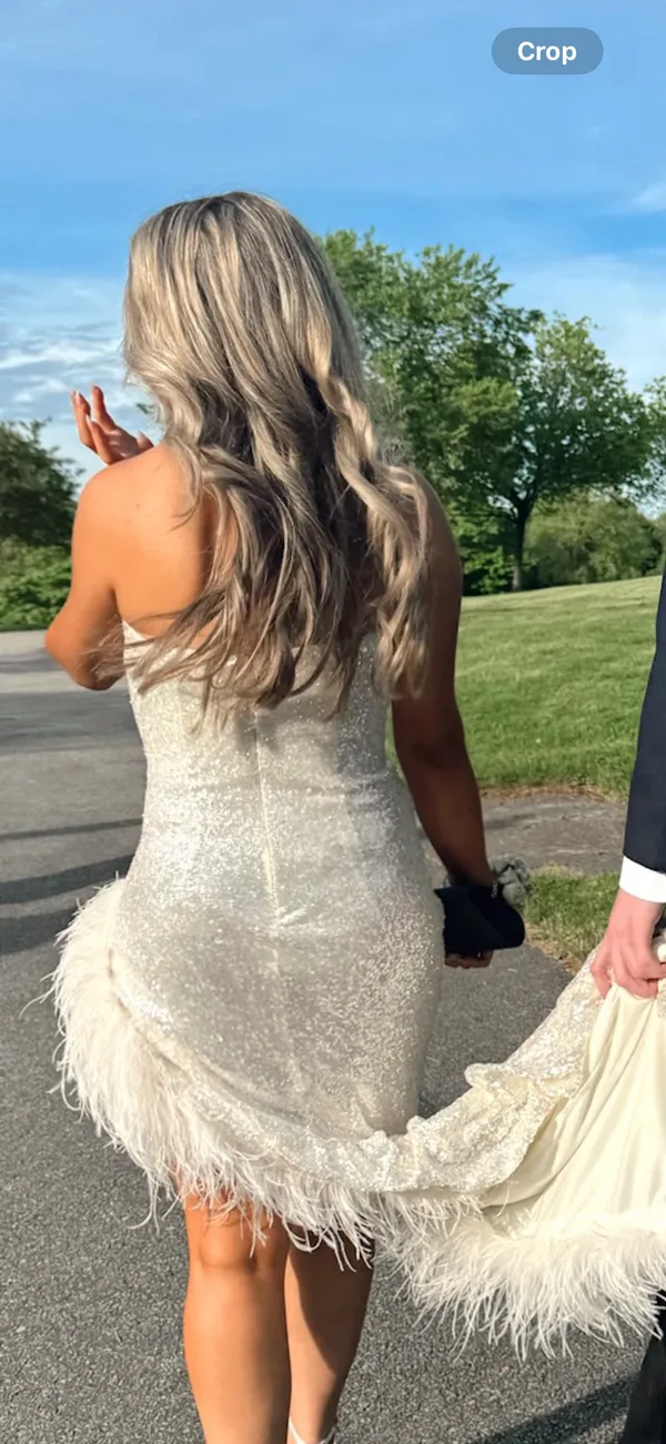 Jovani prom gown 7068 - Image 3