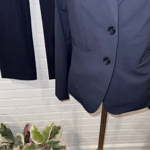 New With Tags The Limited Navy Blazer & Pants Set The Limited The Drew Fit Pants - Image 2