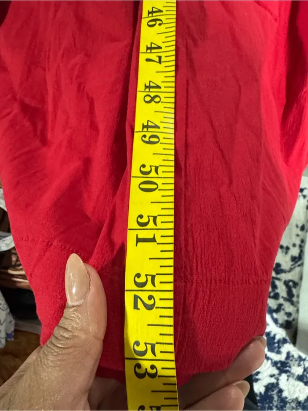 Abercrombie & Fitch High-Neck Drop-Waist Midi Dress sz M - Image 6