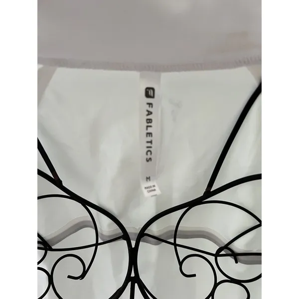 FABLETICS Medium White jacket bomber‎ womens athletic - Image 3