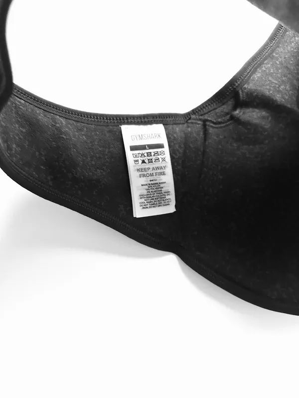 Gymshark L Adapt Fleck x Whitney Halterneck Sports Bra - Image 3