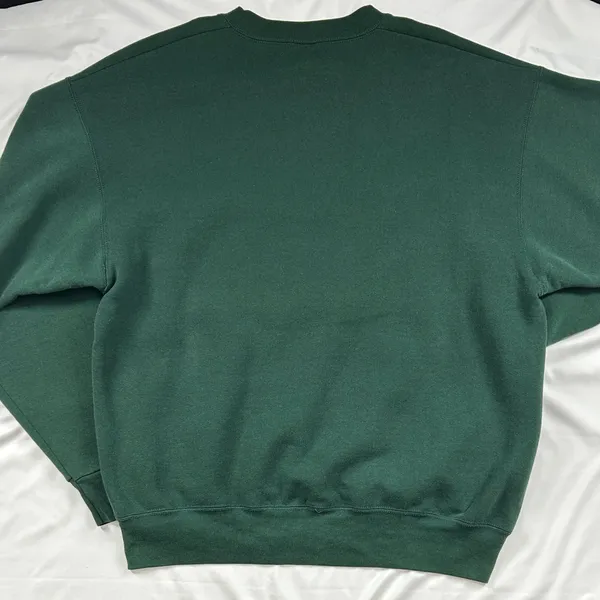 Vintage Fruit of the Loom San Francisco Embroidered Sweatshirt XL Green - Image 3