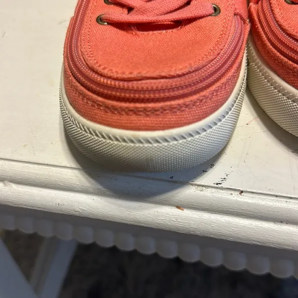Trendy Pink and Brown Platform Sneakers Size 7 - Image 8