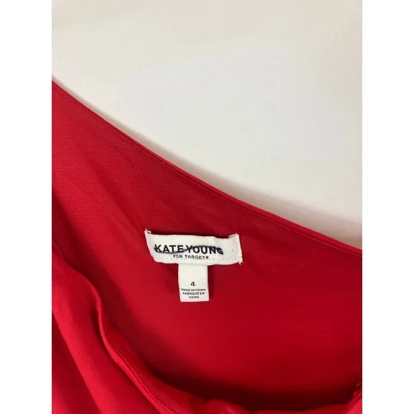 Kate Young for Target One Shoulder Red Dress Size 4 - Image 5