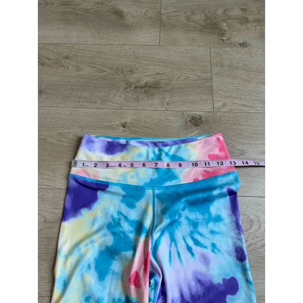 EUC Nike One Women's Mid-Rise 7" Tie-Dye Bike Shorts Multicolor training size S - Image 9