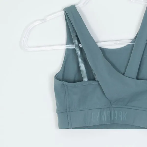 Gymshark Captivate Sports Bra Turquoise‎ Size XS - Image 6