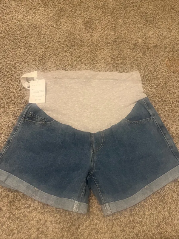 Syyh INSPIRE CHIC Women's Maternity Denim Over Belly High Waist Summer Casual with Pockets Jeans Pregnancy - Image 7