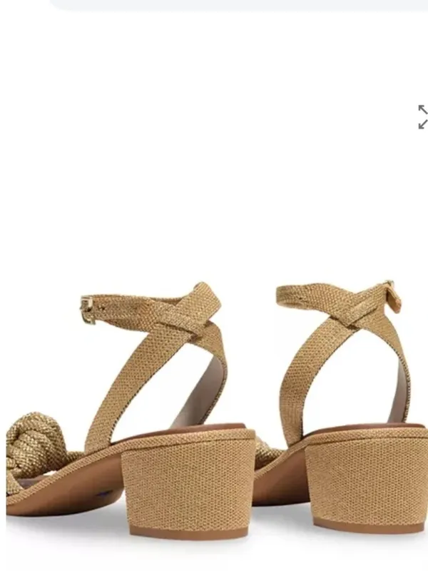 Rothy's Women's The Knot Sandals, Golden Sun, Size 8, NWT NWT - Image 3