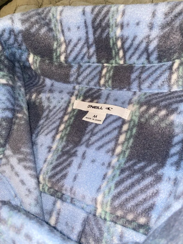 O'Neill Plaid Fleece Shacket - Image 3