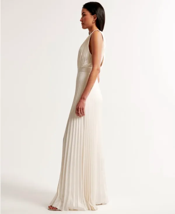 Abercrombie & Fitch Gisele Pleated Jumpsuit - Image 3