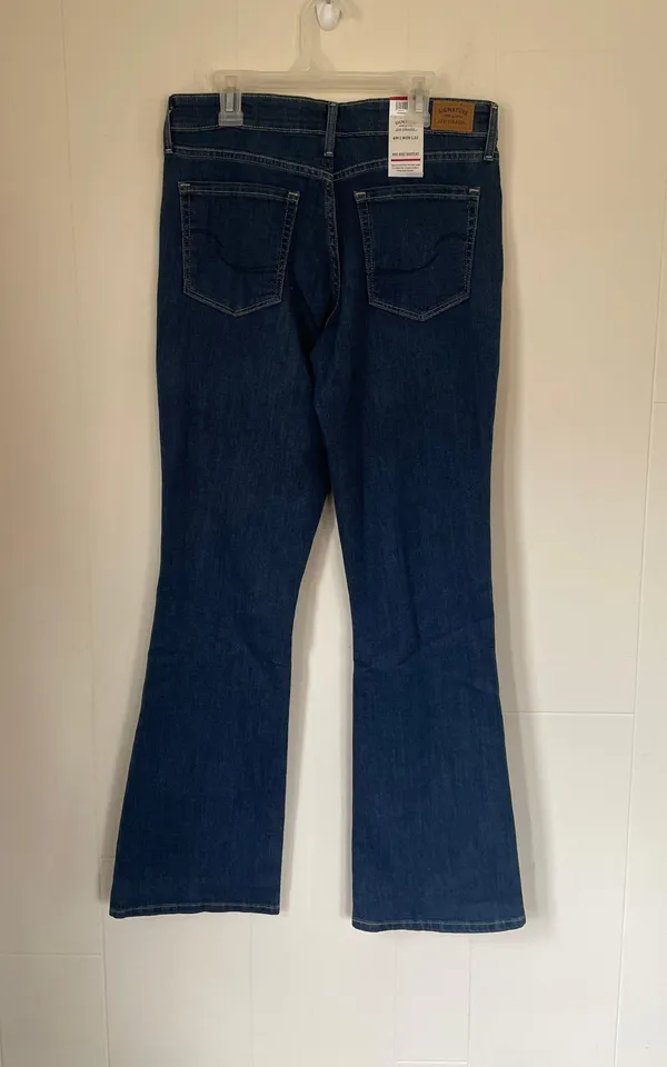 Signature by Levi Strauss NEW Mid-rise Bootcut jean Simply Stretch Women’s sz 6M - Image 6