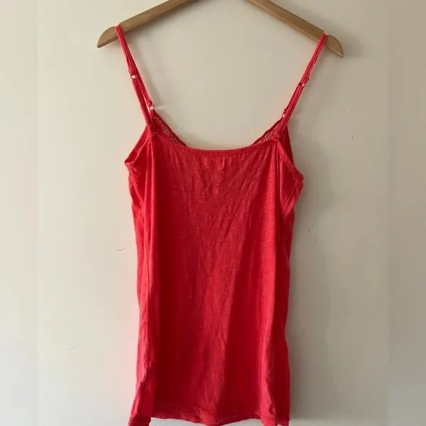 Orange Aéropostale Lace Trim Tank Top‎ - Image 5