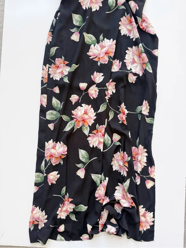 LUSH Floral Maxi Dress Size XL - Image 7
