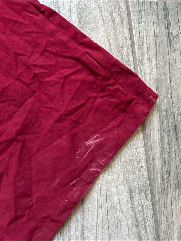adidas Maroon Midi Dress with White Three Stripes - Image 7