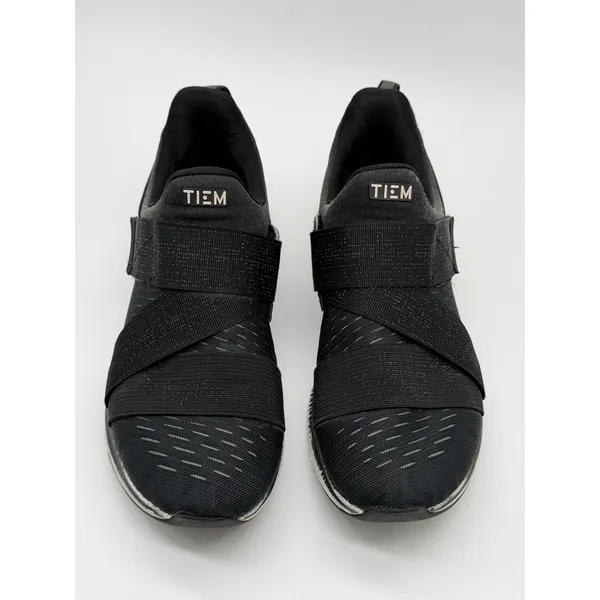 TIEM Latus Training Shoes Womens 9 Black Cross Strap Sneakers 100018W‎ - Image 5