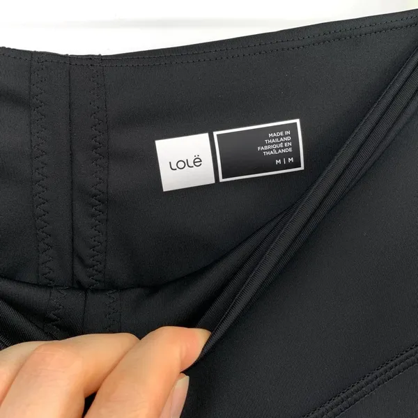 LOLË Eliana Ultra High-Waisted Flared Yoga Pants Black M - Image 6