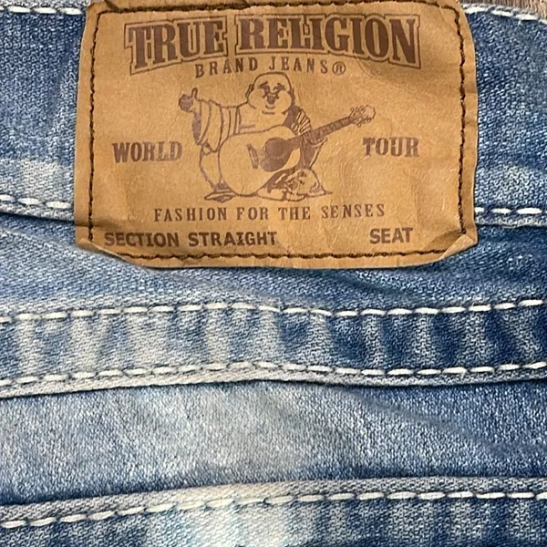 True Religion Straight Leg Big T Jeans - Image 12