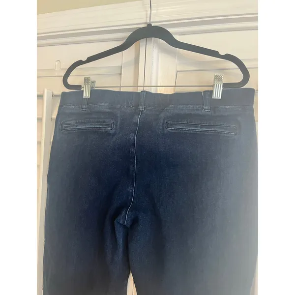 Betabrand Darkwash Yoga Pull On Jeans‎ Size XL - Image 6