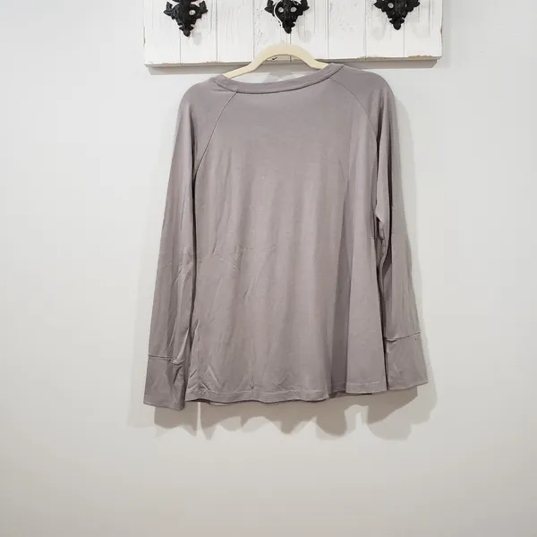 Free Fly Bamboo Lightweight Long Sleeve Gray Size L - Image 2