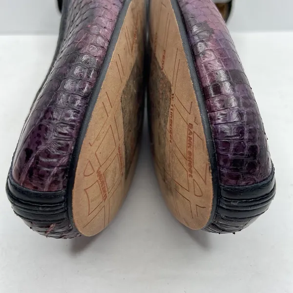 Sam Edelman Snakeskin Leather Ballerina Flats Size 8M - Image 8