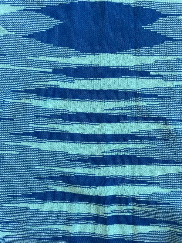 Beginning Boutique Blue Knit Dress - Image 4