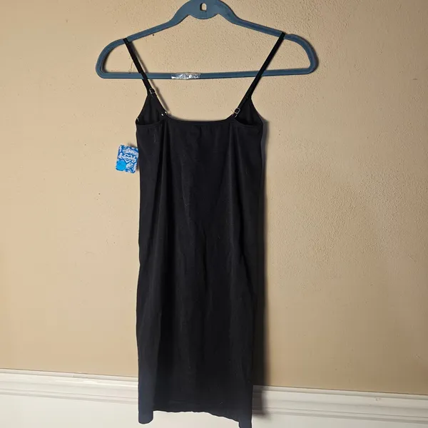 NWT Intimately Free People Womens Black Seamless Mini Slip‎ M/L - Image 2