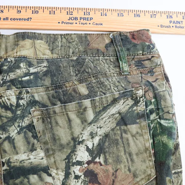 Mossy Oak Camo Pants Womens 12 Green Break-Up Infinity Stretch Cotton Trousers - Image 6