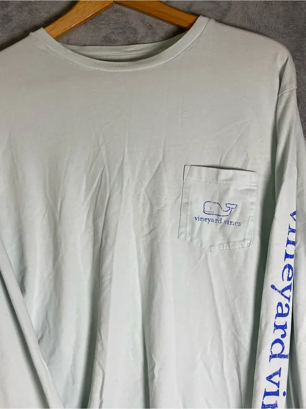 Vineyard vines long sleeve mint green size‎ large - Image 4