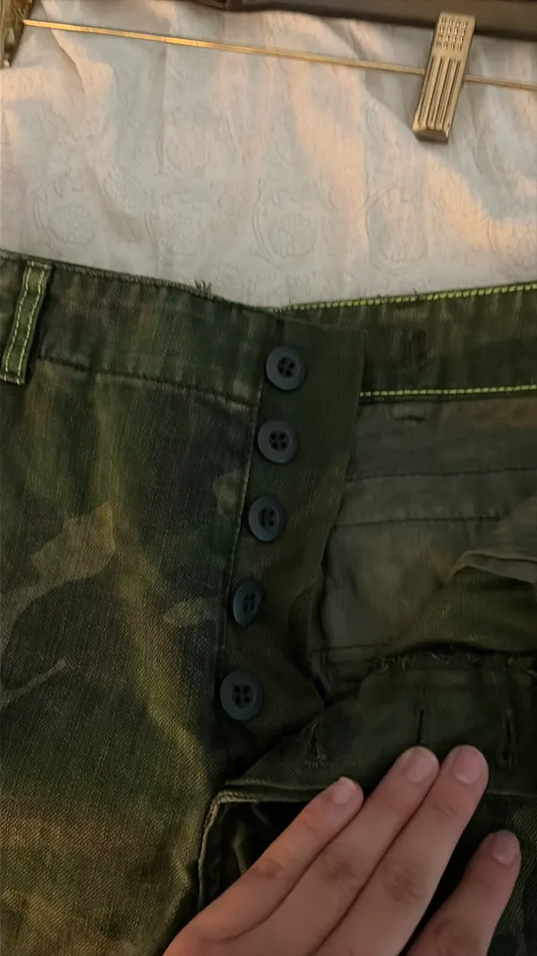 Free People Camo Shorts High-Rise - Image 4