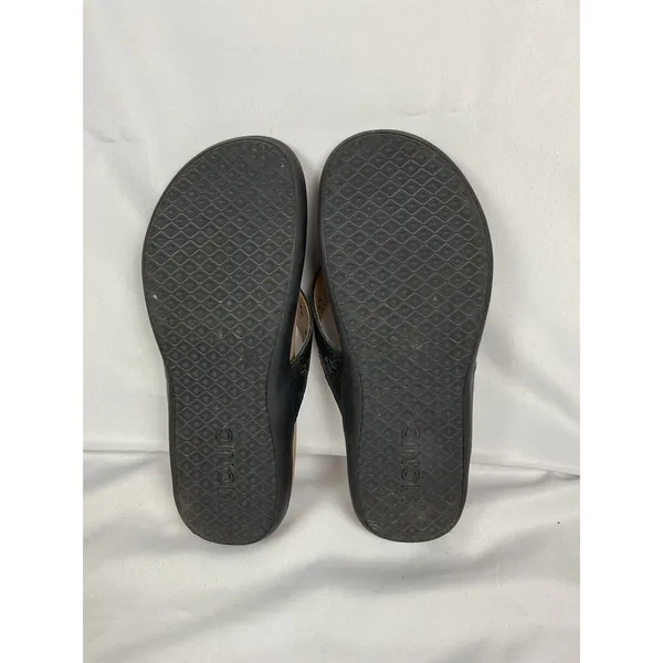 Vionic Shona Supportive Orthotic Flip Flops Perforated Sandals Sz 10.5 Approx. - Image 4