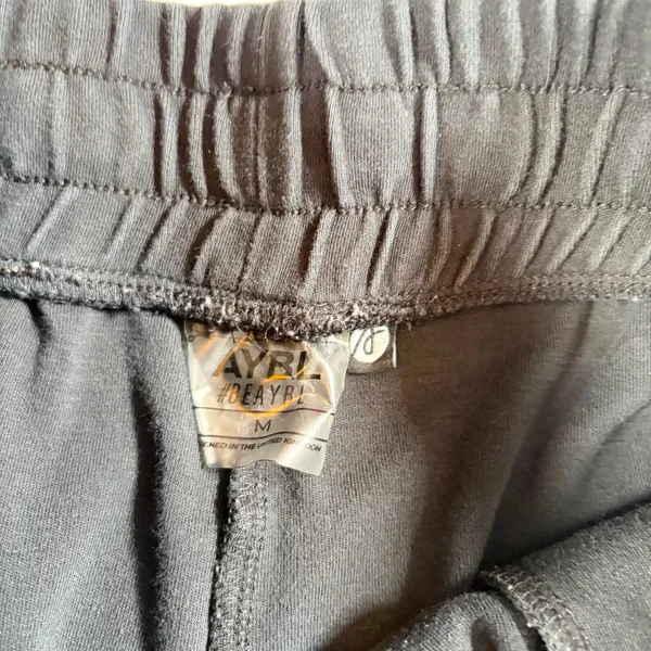 AYBL womens black jogger sweatpants. Size M. athleisure, loungewear, drawstring - Image 4