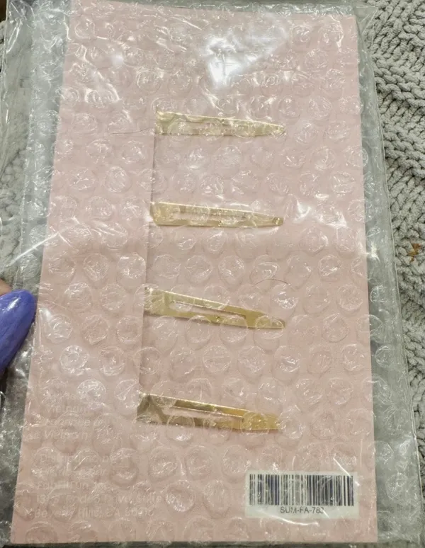 Summer & Rose Creaseless Hair Clips in Tortoise - Image 5