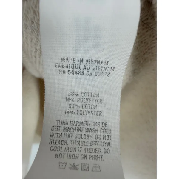 Aerie Women Small Love This Moment Graphic V-Neck‎ Oversized Sweatshirt Top - Image 5